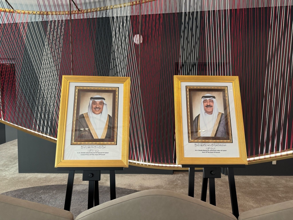 大阪・関西万博のクウェート館での展示